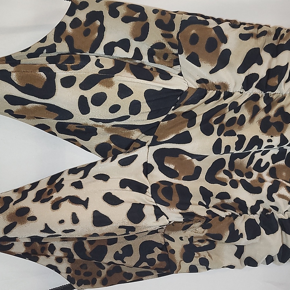 NWT Ace Hi-Sense Leopard Jumpsuit (M)